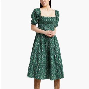 HILLHOUSE NESLI NAP DRESS ENGLISH GARDEN
